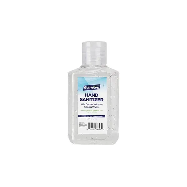 Germium GRB2 2 Oz Gel Hand Sanitizer, 70% Isopropyl Alcohol, 14/CS