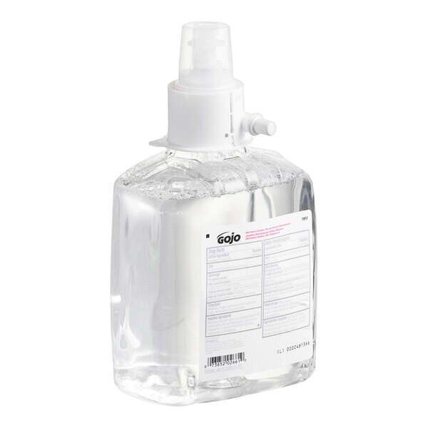 Gojo 1912-02, 1200ml Antibacterial Foaming Hand Soap for LTX-12 Dispenser, Plum Fragrance, 2/CS