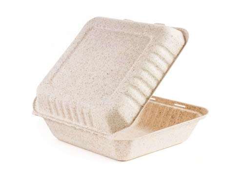 Green Wave OV-B099 9x9x3-Inch Ovation Marbled Hinged Bio Container, 300/CS