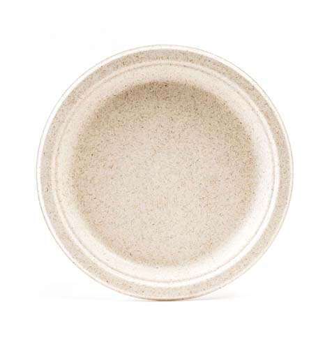 Green Wave OV-P009 9" Ovation Round Marbled Bio Plate, 500/CS