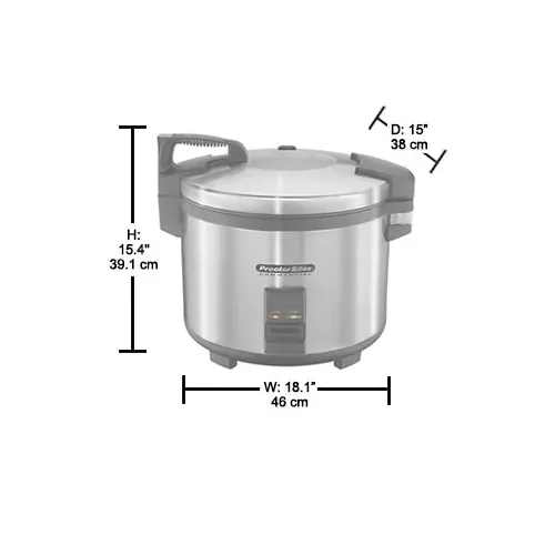 Hamilton Beach 37560R 60-Cup/14L Commercial Rice Cooker/Warmer, EA