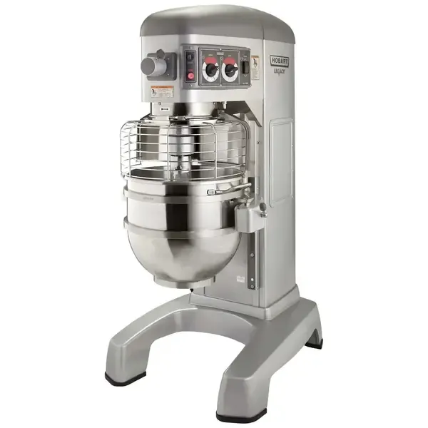 Hobart HL662-1STD, 60 Qt. Planetary Floor Pizza Mixer with Guard