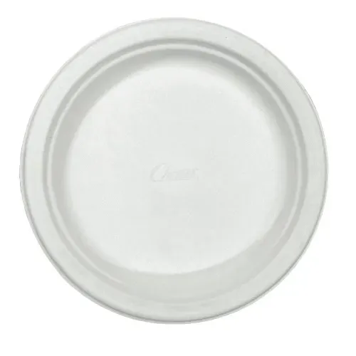 Huhtamaki 21217, Chinet Classic White VENTURE 10.5-Inch Round Plate, 500/CS