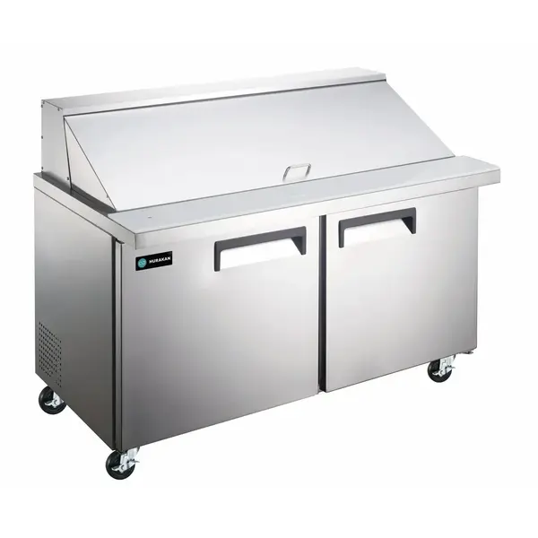 Hurakan HKN-SPMT48R2, 48-Inch Mega Top Refrigerated Prep Table