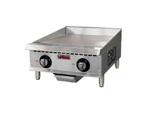 IKON ITG-24E, 24-Inch 2-Burner Electric Thermostatic Griddle, 208/240V