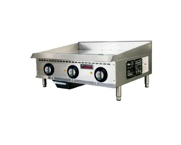 IKON ITG-36E, 36-Inch 3-Burner Electric Thermostatic Griddle, 208/240V