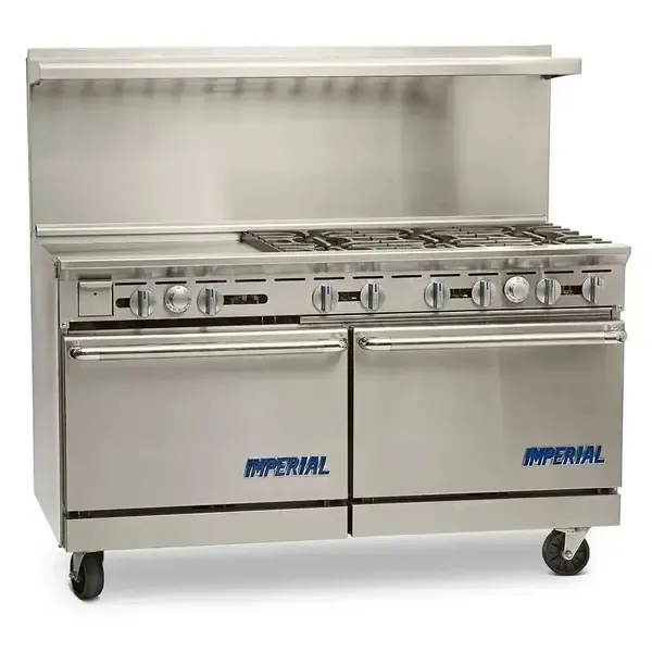 Imperial IR-6-G24-CC, 60-Inch Gas Restaurant Range