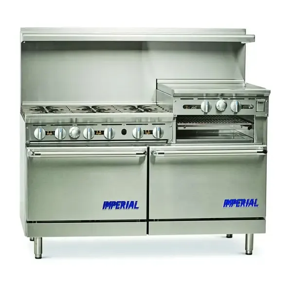 Imperial IR-6-RG24, 60-Inch Gas Restaurant Range