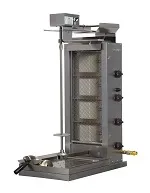 Inoksan PDG104MN, 160 Lbs Gas Gyro Machine, Top Motor, Wire Mesh, NSF, ETL