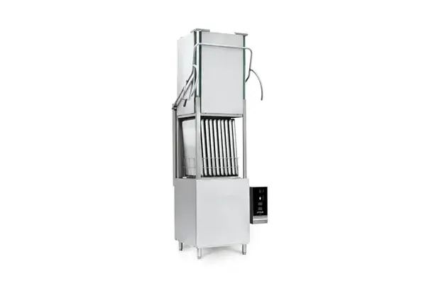 Jet-Tech 747HH, High Hood Door Type High Temp Warewasher, 40 Racks per Hour