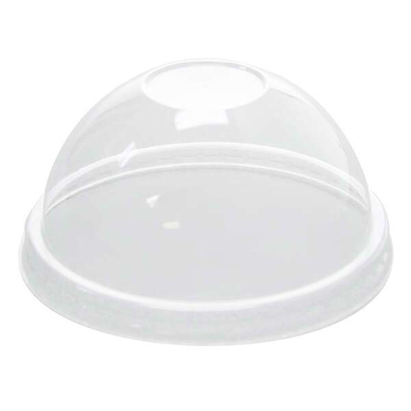 Karat C-KDL95-PET, 95-mm PET Dome Lid for 8 Oz Containers, 1000/Cs