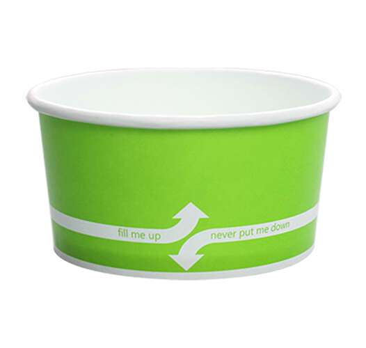 Karat C-KDP6G, 6 Oz Paper Cold and Hot Food Container, 1000/Cs