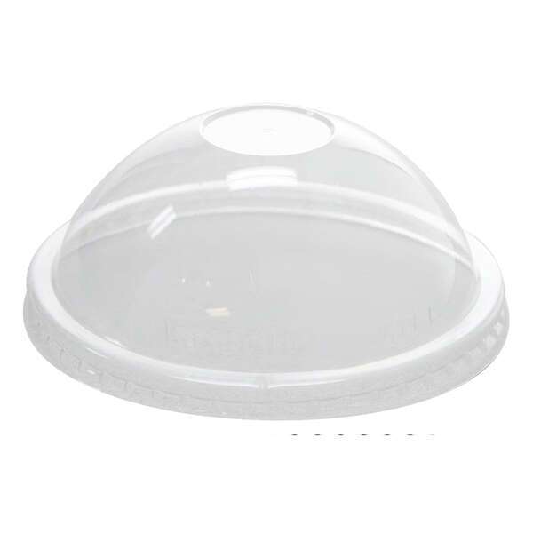 Karat C-KDL116-PET, 116-mm PET Dome Lid for 16 Oz Containers, 1000/Cs