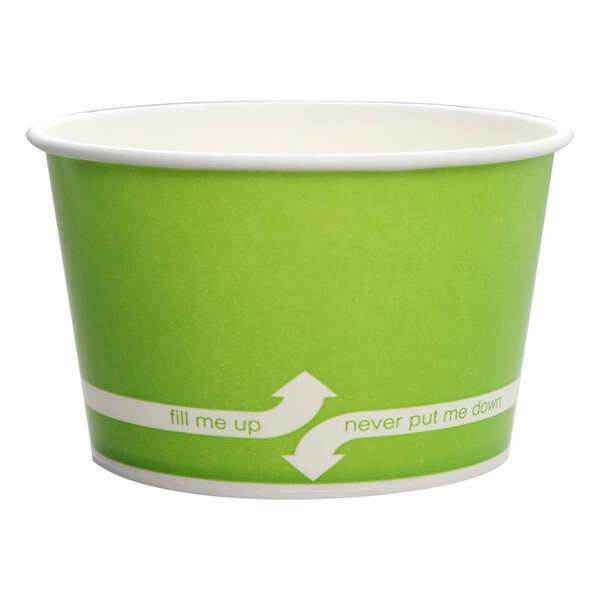 Karat CKDP20G, 20 Oz Paper Cold and Hot Food Container, 600/Cs