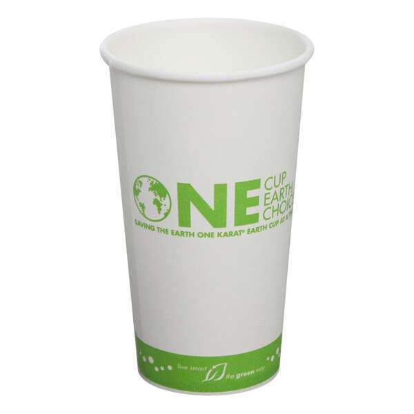 Karat KE-K520, 20-Ounce White Hot Cup, 600/CS, Cedar Grove