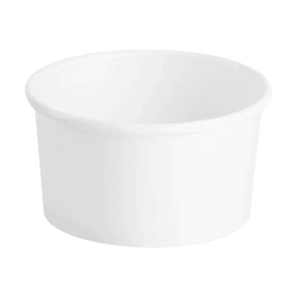 Karat KE-P400-PPRW, Earth 4 Oz Bio White Paper Portion/Souffle Cups, 1000/CS