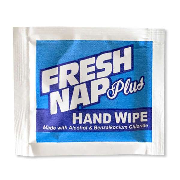 Kari-Out Fresh Nap Plus Sanitizing Hand Wipes w/Alcohol, 100/PK