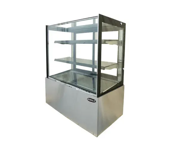 - Kool-It KBF-48, 47-inch Refrigerated Flat Glass Display Case