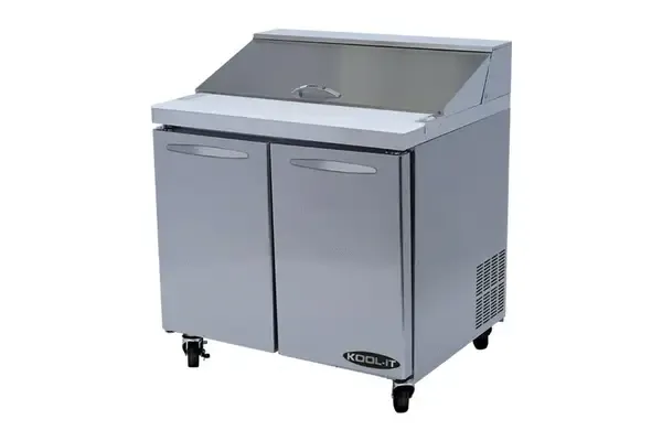 Kool-It KST-36-2, 36-inch Refrigerated Salad/Sandwich Prep Table