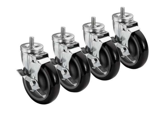 Krowne 28-146S, 0.75-10x1-Inch Universal Threaded Stem Casters