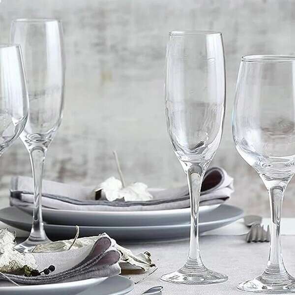 LAV FAM539, 7.25 Oz Fame Champagne Flute Glass, 24/CS