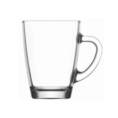LAV VEG422, 10.25 Oz Vega Clear Glass Mug, 48/CS