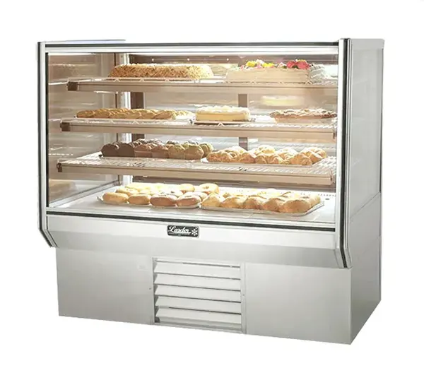 Leader NHBK48-DRY, 48x34x53-Inch Dry High Bakery Display Case, ETL Listed