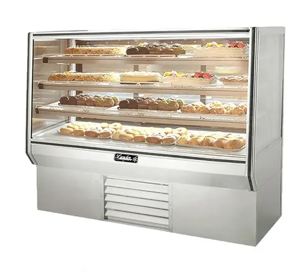 Leader HBK57-D, 57x34x53-Inch Dry High Bakery Display Case, ETL Listed