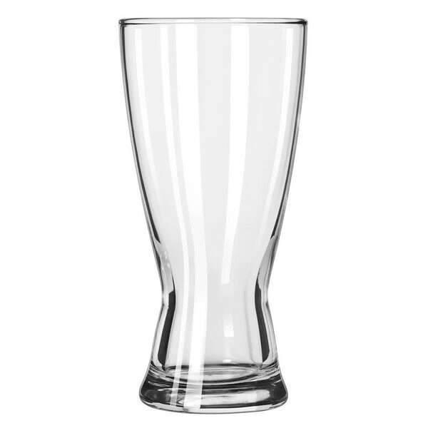 Libbey 183, 15 Oz Hourglass Pilsner Glass, 3 DZ