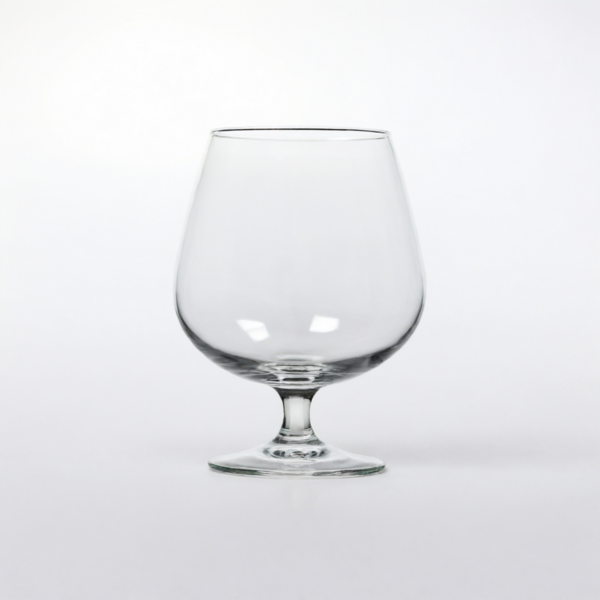 Luminarc E9336, 13.86 Oz Clear Cognac Snifter Glass on Short Stem, 6/CS