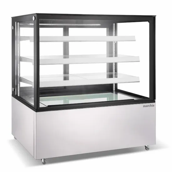 Marchia Display Company Marchia MBT60-ST, 60-Inch Straight Glass Refrigerated Bakery Display Case