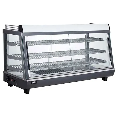Marchia Display Company Marchia MHCC186 48-inch Heated Countertop Display, Front & Rear Access