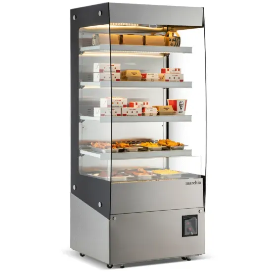 Marchia Display Company Marchia MHS900, 34-Inch Open Heated Display Warming Case Grab and Go