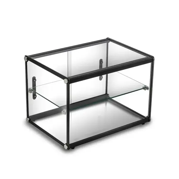Marchia Display Company Marchia SA65, 22-Inch Dry Straight Glass Countertop Bakery Display Case, Rear Access