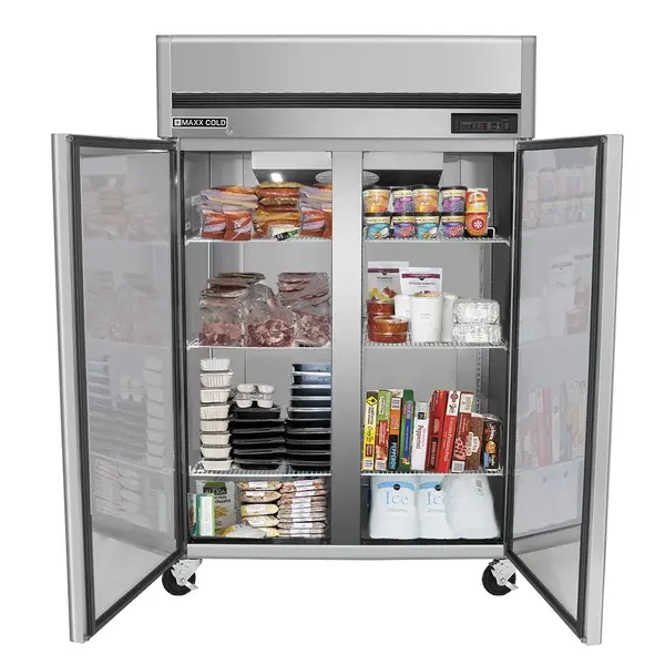 Maxx Cold MCFT-49FDHC Reach-In Freezer, Double Door, Top Mount