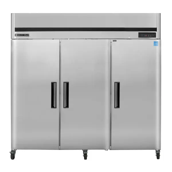Maxximum Maxx Cold MCFT-72FDHC Reach-In Freezer, Triple Door, Top Mount
