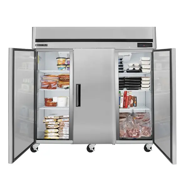 Maxx Cold MCFT-72FDHC Reach-In Freezer, Triple Door, Top Mount