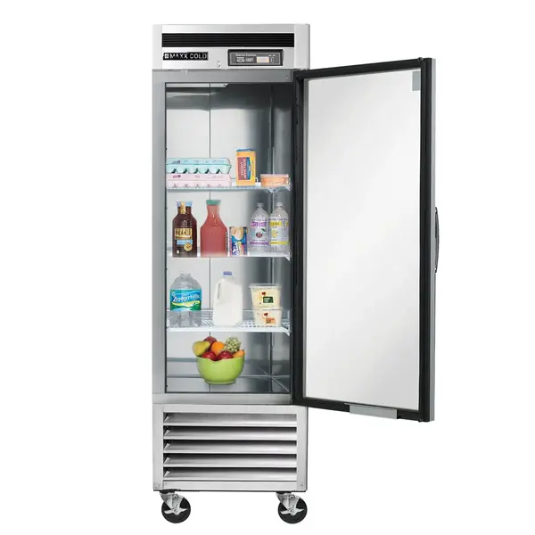 Maxx Cold MCR-23FDHC Single Door Reach-In Refrigerator, Bottom Mount