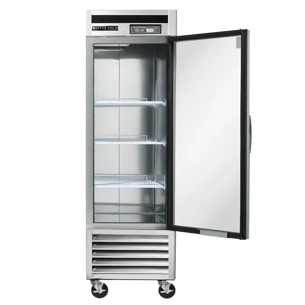 Maxx Cold MCR-23FDHC Single Door Reach-In Refrigerator, Bottom Mount