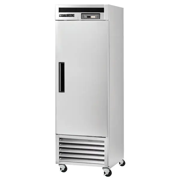 Maxx Cold MCR-23FDHC Single Door Reach-In Refrigerator, Bottom Mount