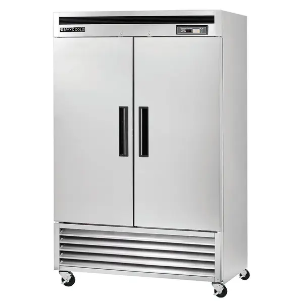 Maxximum Maxx Cold MCR-49FDHC Reach-In Refrigerator, Double Door, Bottom Mount