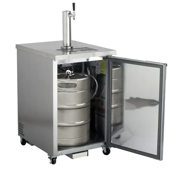 Maxx Cold MXBD24-1SHC One Keg, One Tower Beer Dispenser