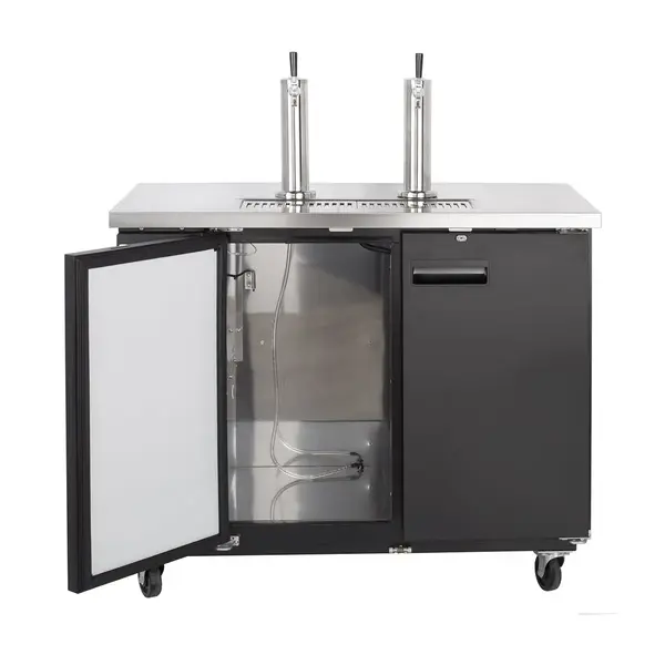 Maxx Cold MXBD48-2BHC Two Keg, Two Tower Beer Dispenser