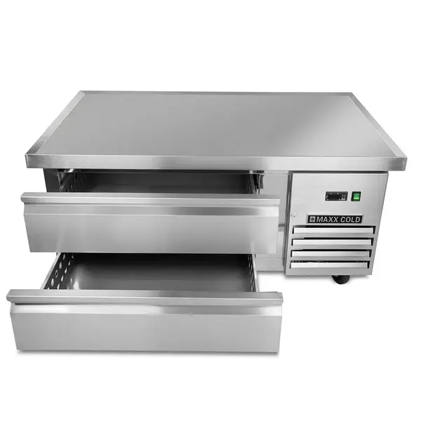 Maxx Cold MXCB48HC Two Drawer Door Refrigerated Chef Base