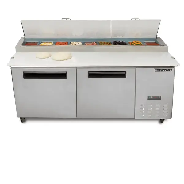 Maxx Cold MXCPP70HC Double Door Pizza Prep Table