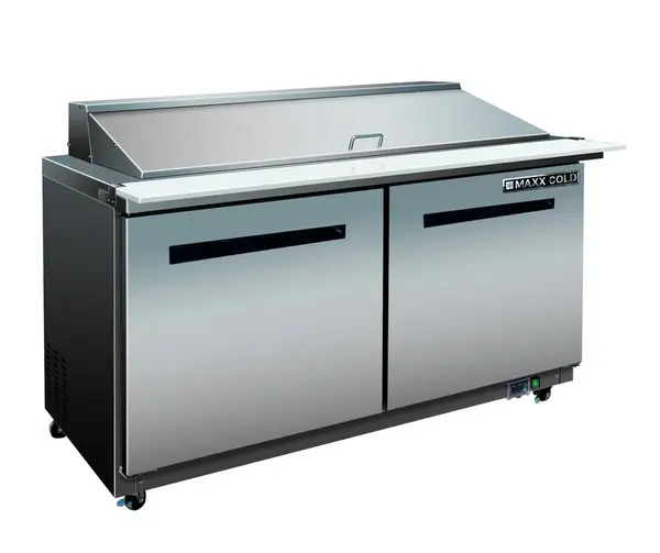 Maxximum Maxx Cold MXCR-60S, X-series 61x30x43-Inch Refrigerated Sandwich/Salad Unit, 15.5 Cu. Ft, 862 Watt, Self-Contained, UL Listed, UL EPH Classified