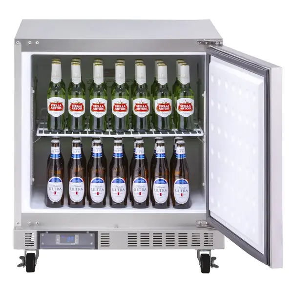 Maxx Cold MXCR27U-FBHC Undercounter Refrigerator, Compact, Single Door