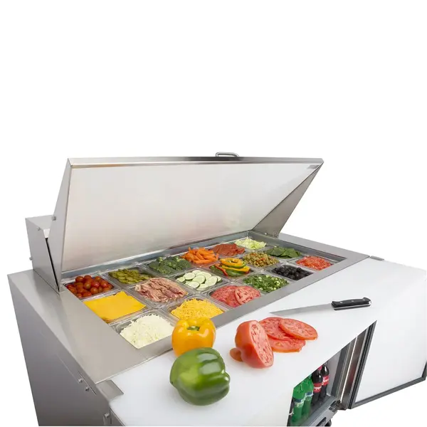 Maxx Cold MXCR48MHC Double Door Mega Top Prep Unit