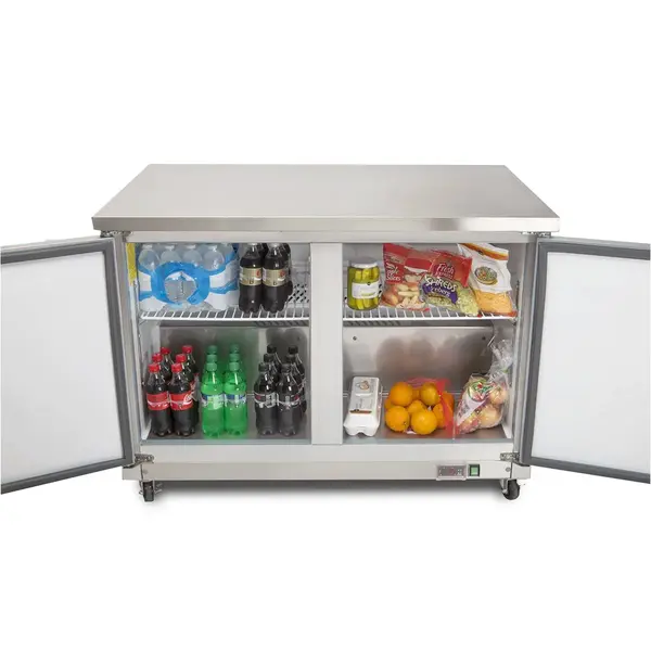Maxx Cold MXCR48UHC Undercounter Refrigerator, Double Door