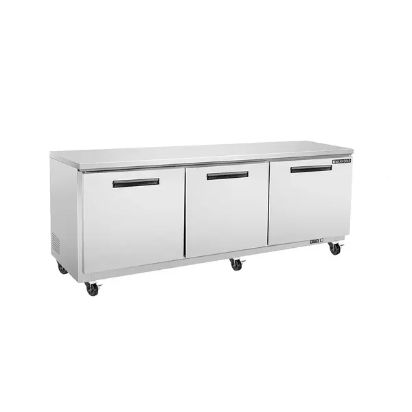 Maxximum Maxx Cold MXCR72UHC Undercounter Refrigerator, Triple Door